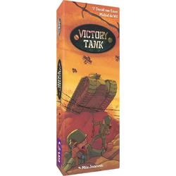 Victory Tank - Kaartspel voor 2 personen - Met tinnen speelfiguur